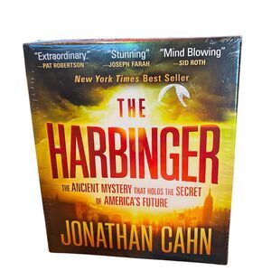 The Harbinger 6 CD Audio Book Set NIB Sealed NY Times Best Seller Jonathon Cahn